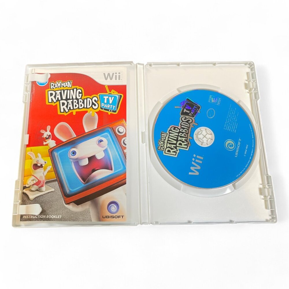 Rayman Raving Rabbids: TV Party (Nintendo Wii) — Complete Pre-Owned Game - Picture 3 of 5